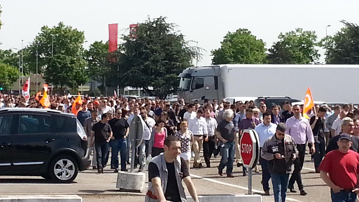 Illustration - nouveau plan de licenciements et première réaction