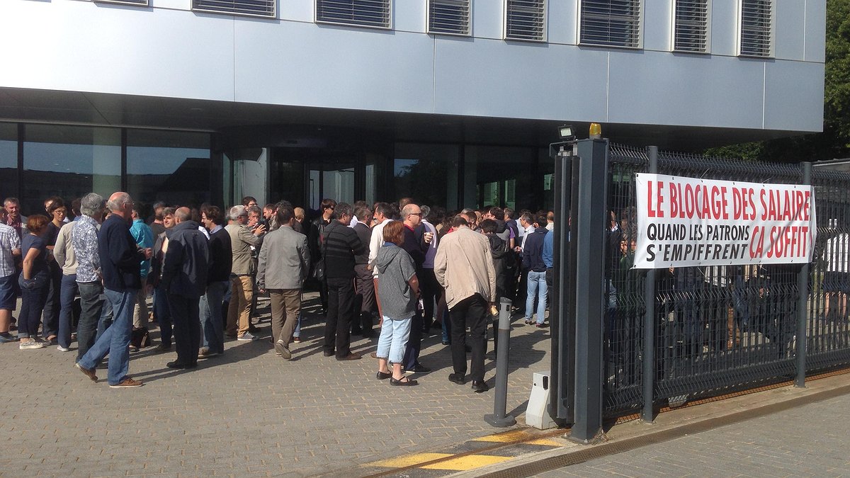 Illustration - la mobilisation pour les salaires
