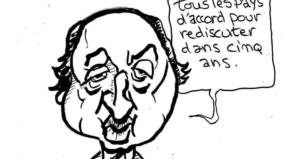Illustration - succès pour Hollande… mais pas pour la planète !