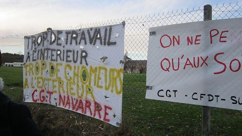 Illustration - le personnel en colère