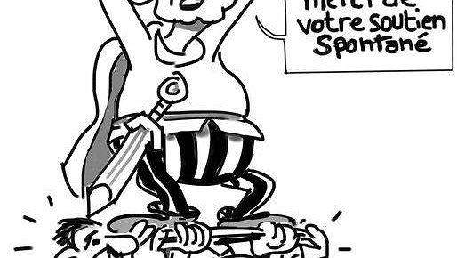 Illustration - à nouveau au service d’un politicien bourgeois