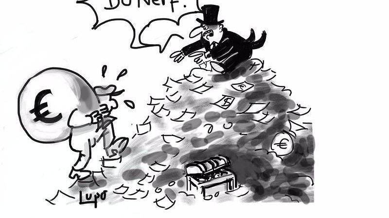 Illustration - ce qu’un salarié rapporte au patron