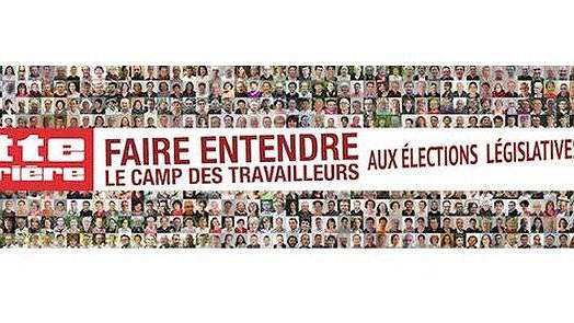 Illustration - votez pour le camp des travailleurs !