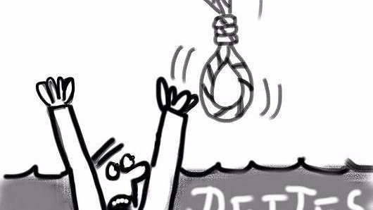 Illustration - faire du profit avec la misère