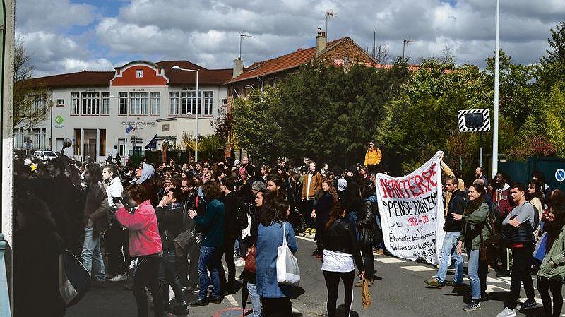 Illustration - Matraquage à l’université Paris-Nanterre