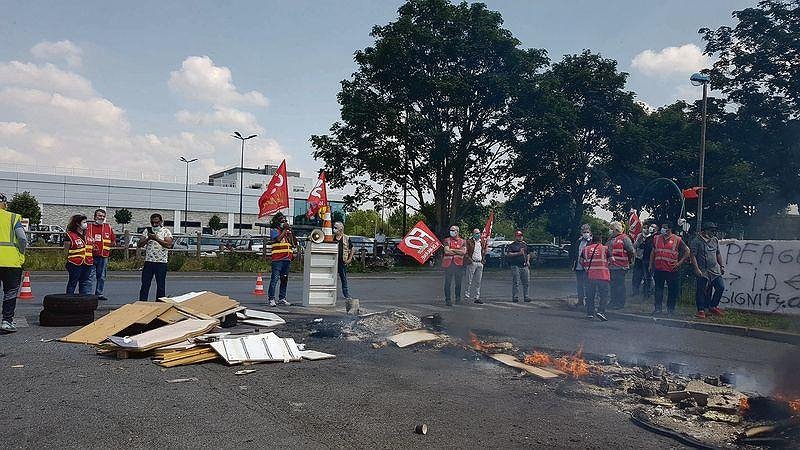 Illustration - grève contre la fermeture