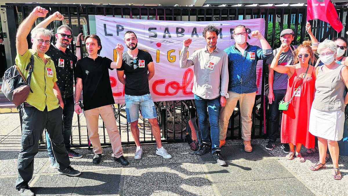 Illustration - trois jours de grève