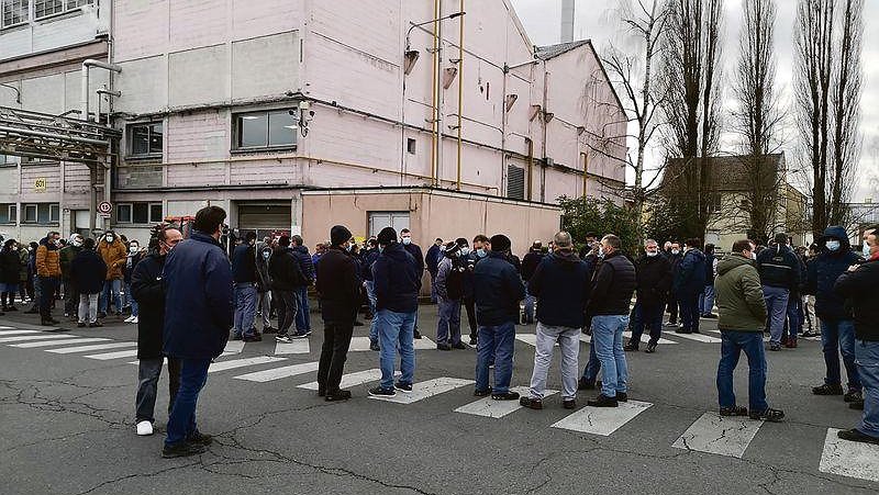 Illustration - les travailleurs veulent leur dû À Chalette-sur-Loing