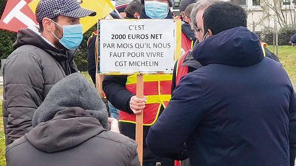 Illustration - mobilisation pour les salaires