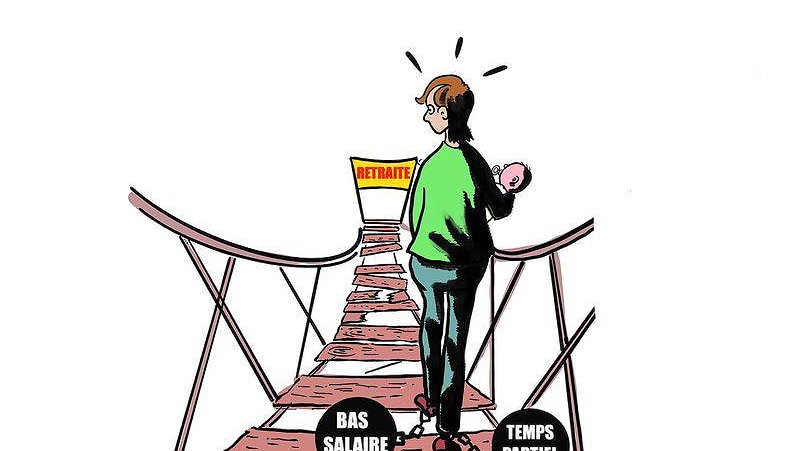 Illustration - Les femmes, grandes perdantes