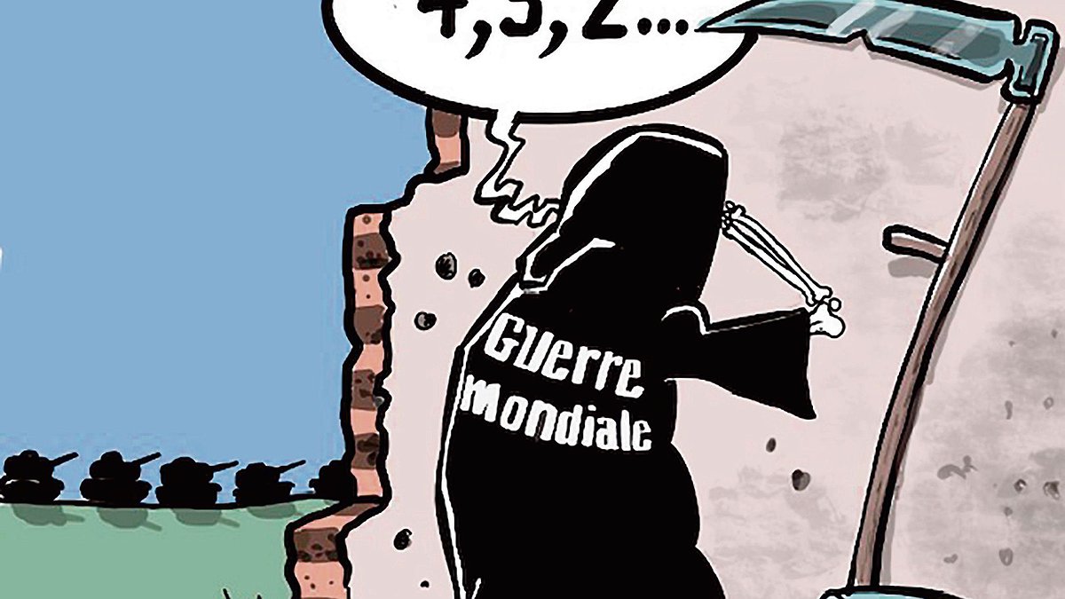 Illustration - le rendez-vous des fauteurs de guerre