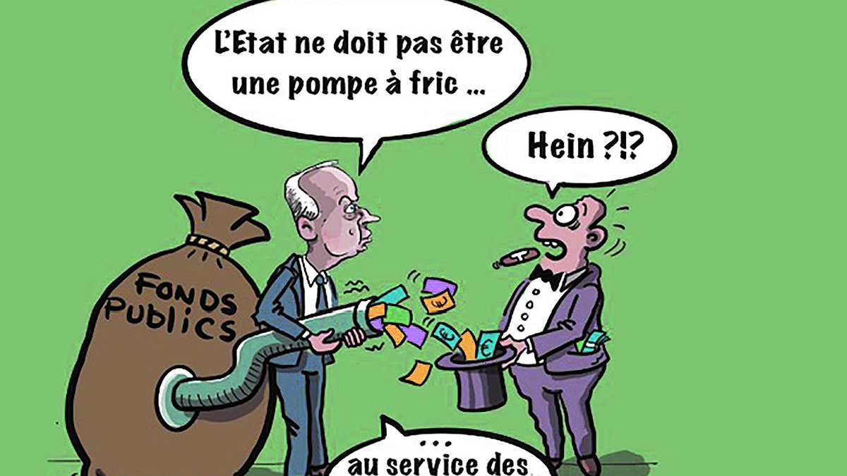 Illustration - l’État providence… pour les capitalistes