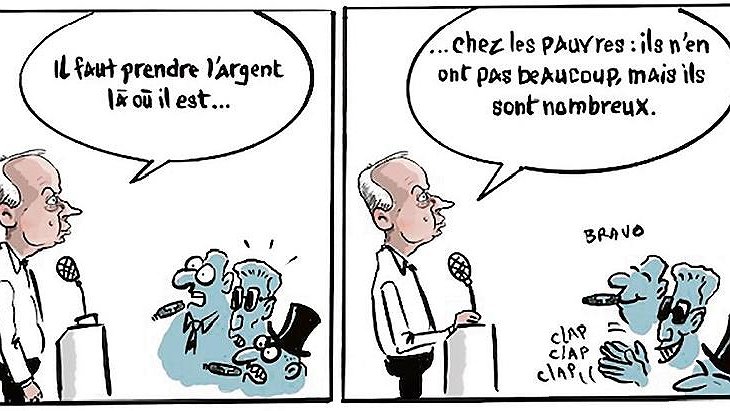 Illustration - L’État “pompe à fric” pour les capitalistes