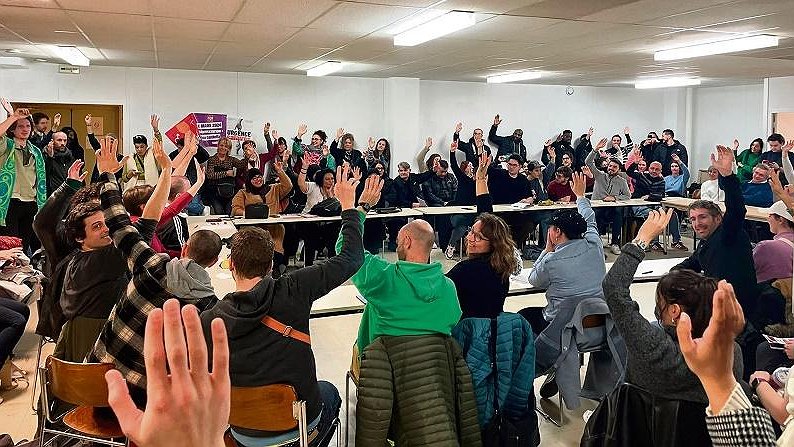 Illustration - la grève en Seine-Saint-Denis