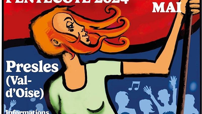 Illustration - la Fête de Lutte ouvrière à Presles