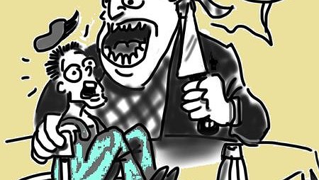 Illustration - La cuisine patronale, c’est immangeable !