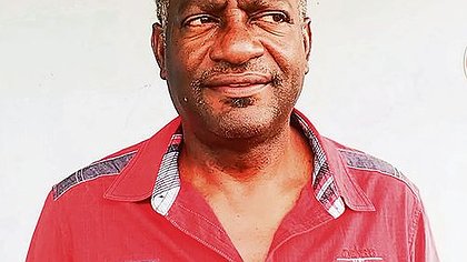 Jean-Marie Nomertin, employé en Guadeloupe