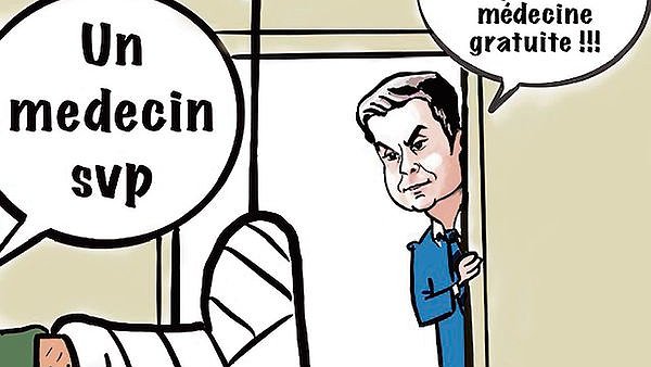 Illustration - malades du profit