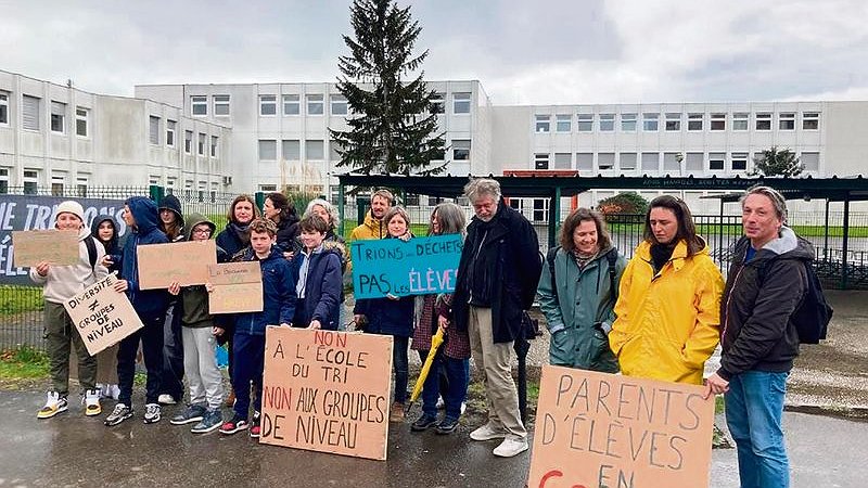 Illustration - non à leur “choc des savoirs !”