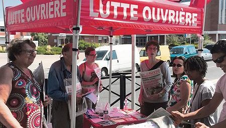 Illustration - Lutte ouvrière à la rencontre des travailleurs