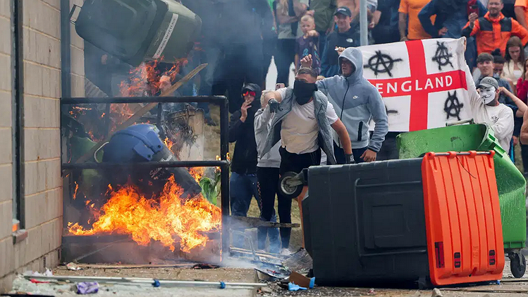 Illustration - l’extrême droite sème la haine