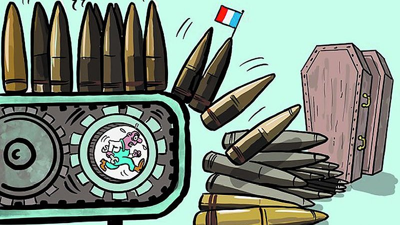 Illustration - Ni chair à canons, ni chair à patrons !