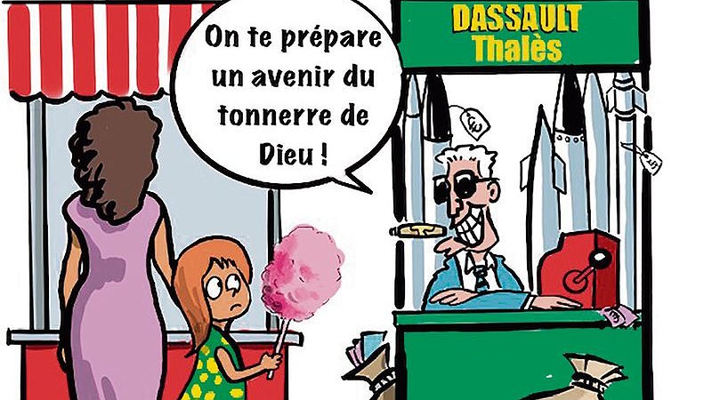 Illustration - foire d’empoigne civile et militaire