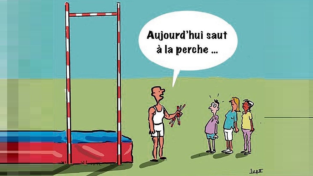 Illustration - très loin d’être olympique