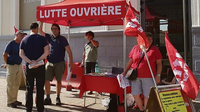 Illustration - Les militants de Lutte ouvrière à votre rencontre