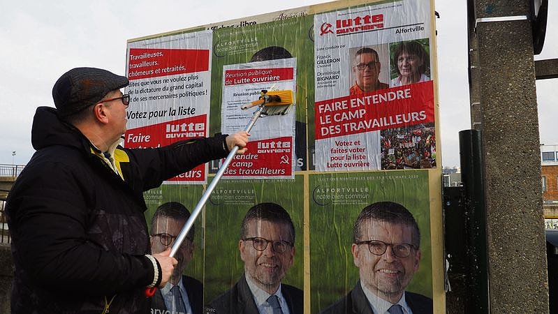 Illustration - des listes Lutte ouvrière - Le camp des travailleurs