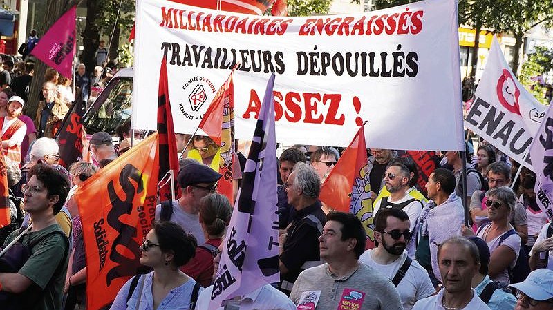 Illustration - imposer la garantie des salaires !