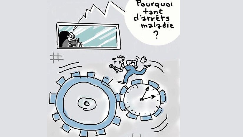 Illustration - les salariés mis sous surveillance