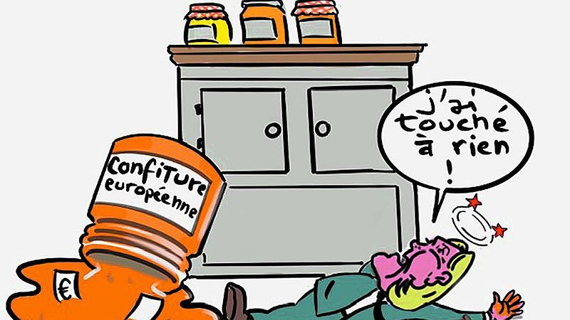 Illustration - la main dans le sac