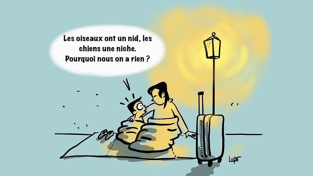 Illustration - l’État contre le droit au logement