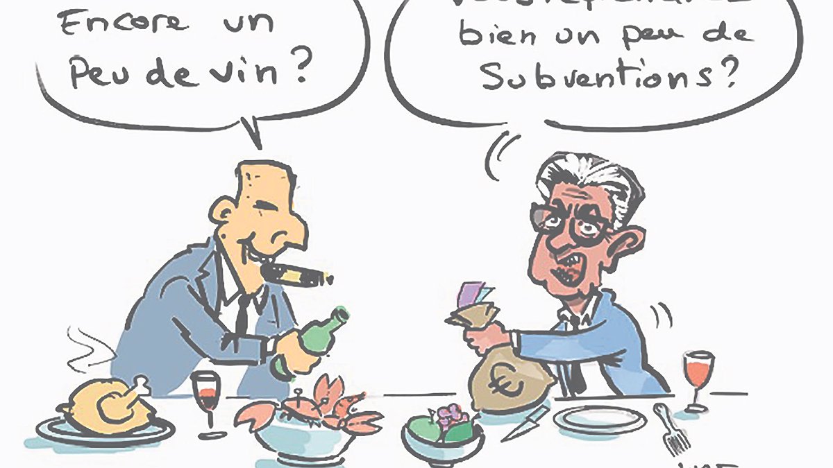 Illustration - un dîner presque parfait