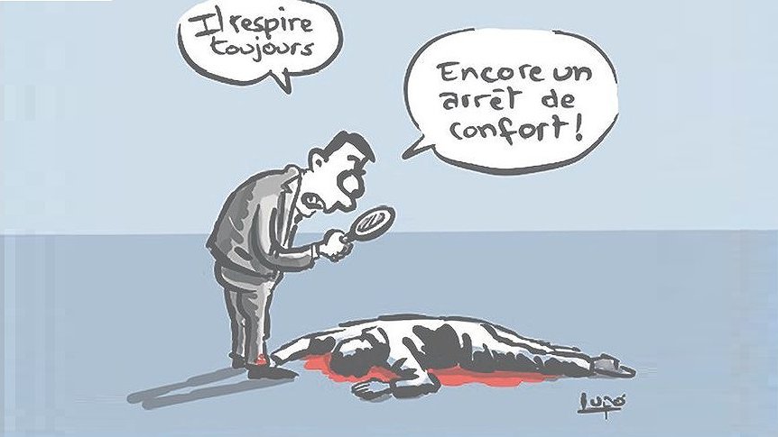 Illustration - la dernière du Medef