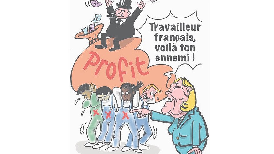 Illustration - NON À LA GUERRE ENTRE TRAVAILLEURS !