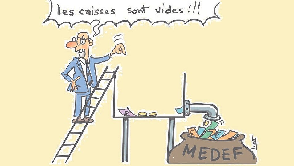 Illustration - le courrier du cœur de Lecornu au patronat