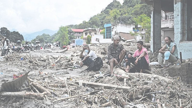 Illustration - une catastrophe pas seulement naturelle