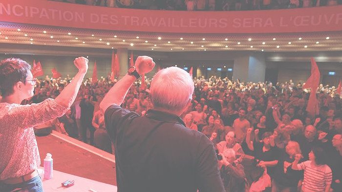 Illustration - “renverser le capitalisme et non le gérer”