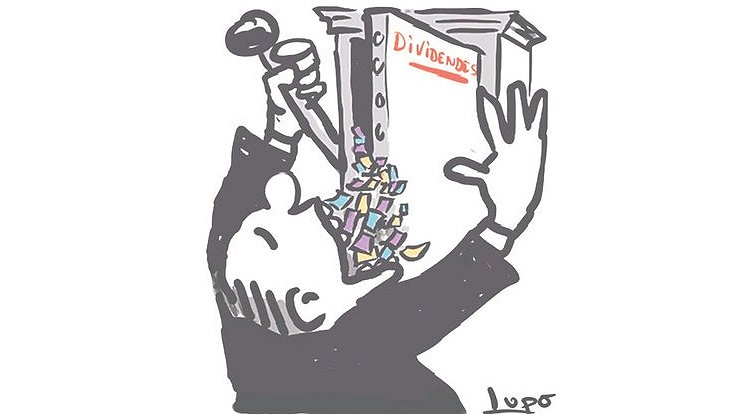 Illustration - profiteur de guerre et fier de l’être