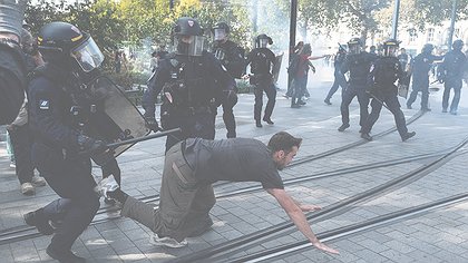 Illustration Où est la vraie violence ?