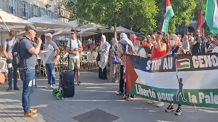 Illustration Strasbourg Intervention pour Lutte Ouvrière de Yann Lucas