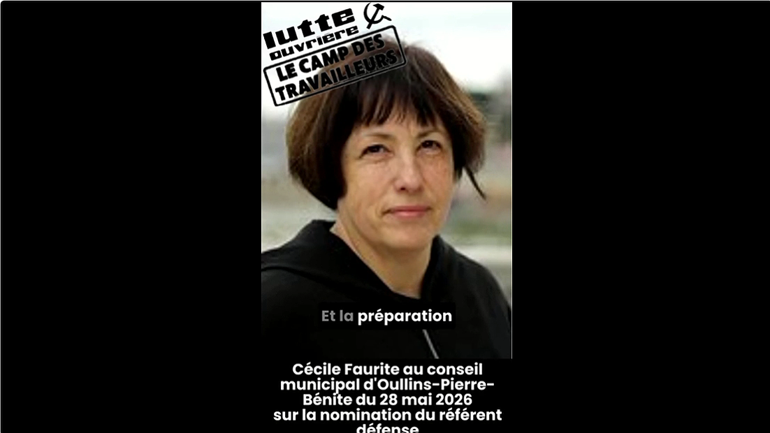 Illustration Intervention de Cécile Faurite sur la nomination du référent défense